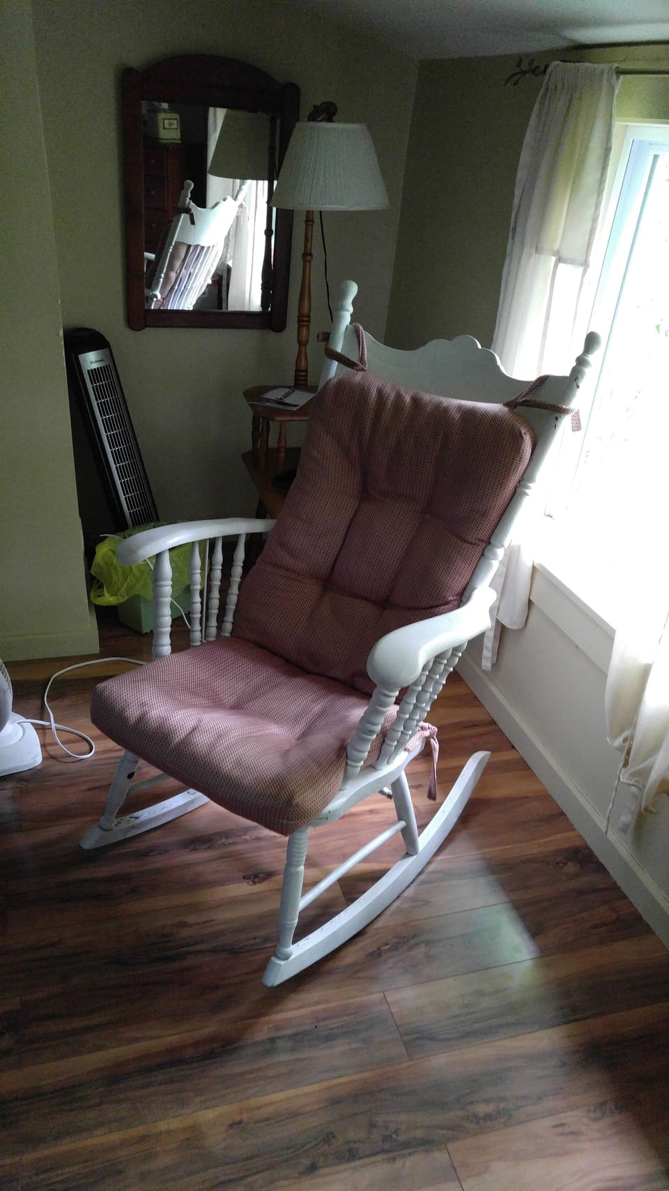 rocker in upstairs queen bedroom