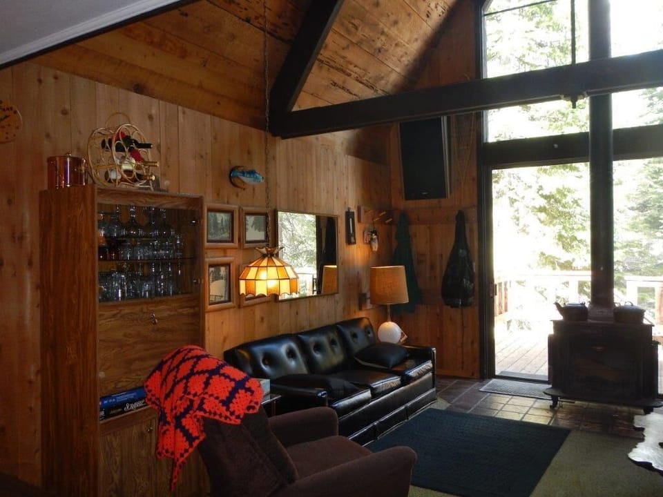 Living room, upstairs level