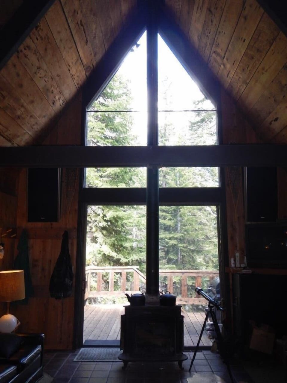 Living room area, upstairs level