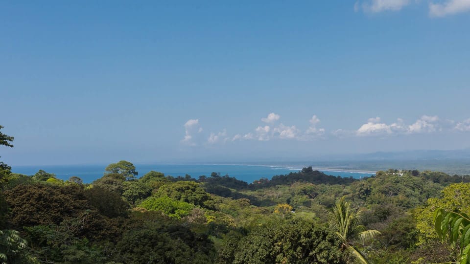 Take in the amazing view of the Manuel Antonio coastline.