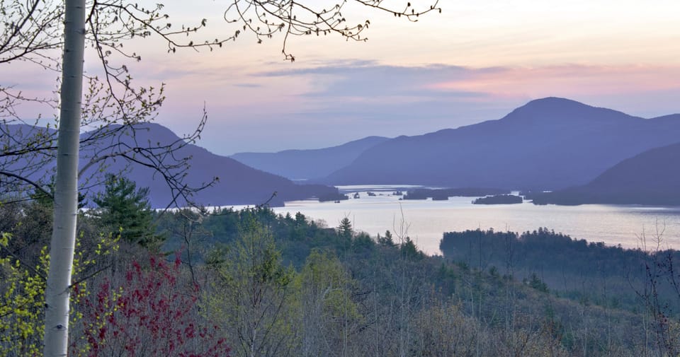 View of the Narrows from Cat Mountain