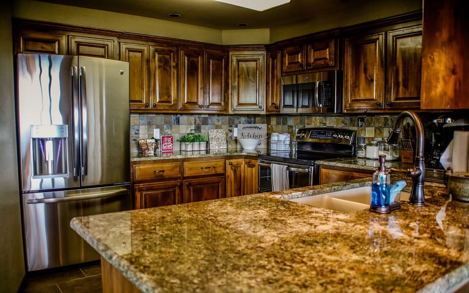 Basement Full Kitchen.