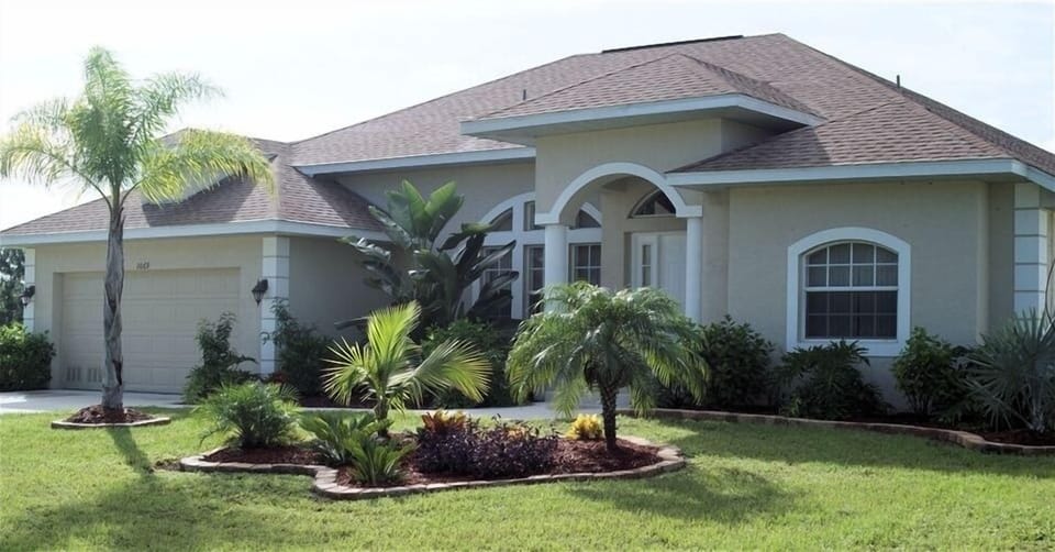 Front View of the Villa