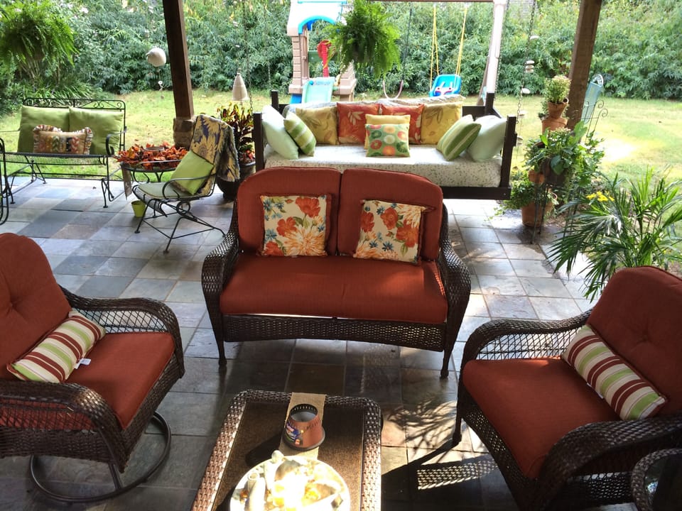 The porch--the gathering place