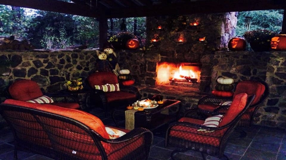 Halloween on the porch!