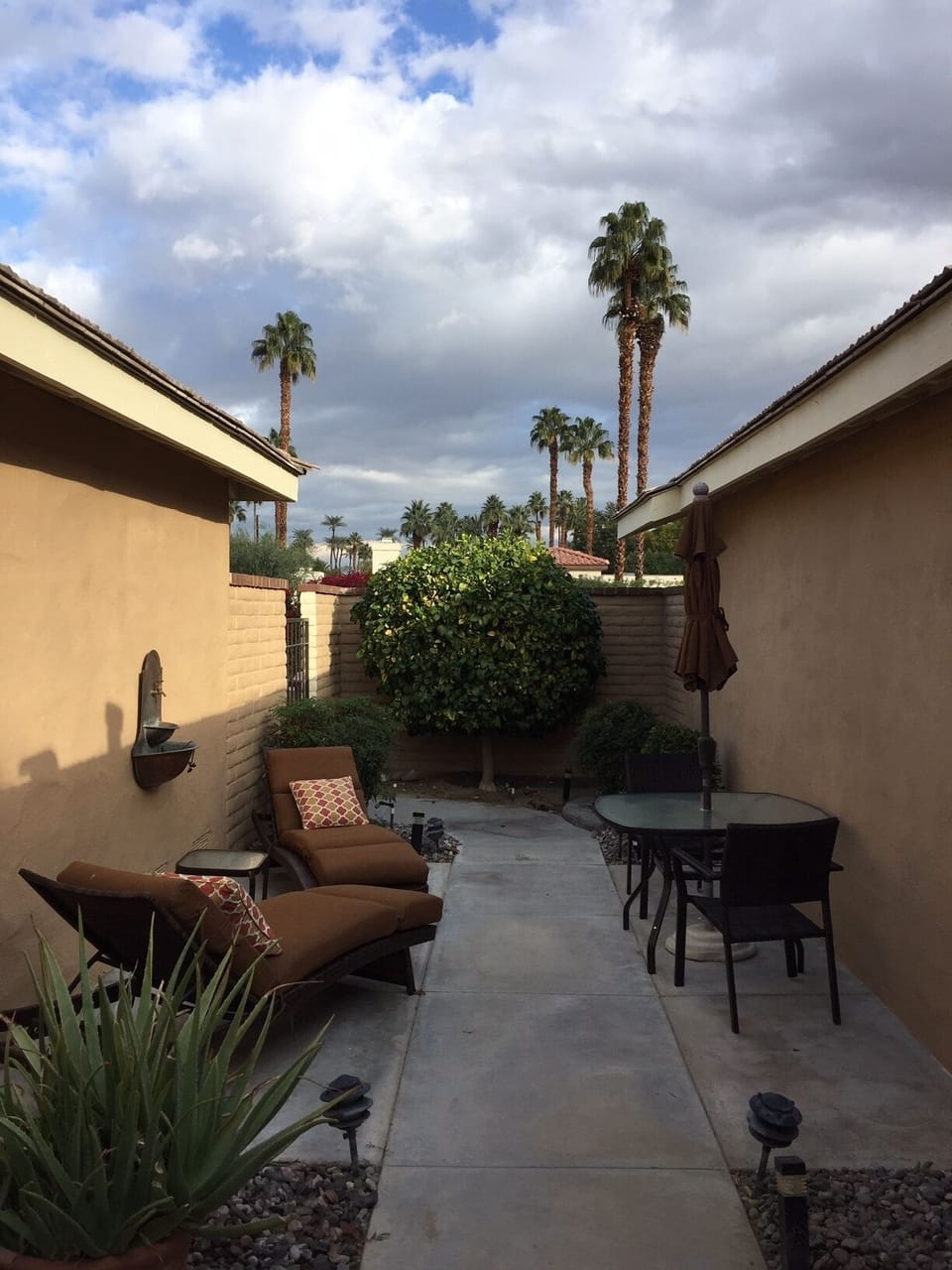 entry courtyard
