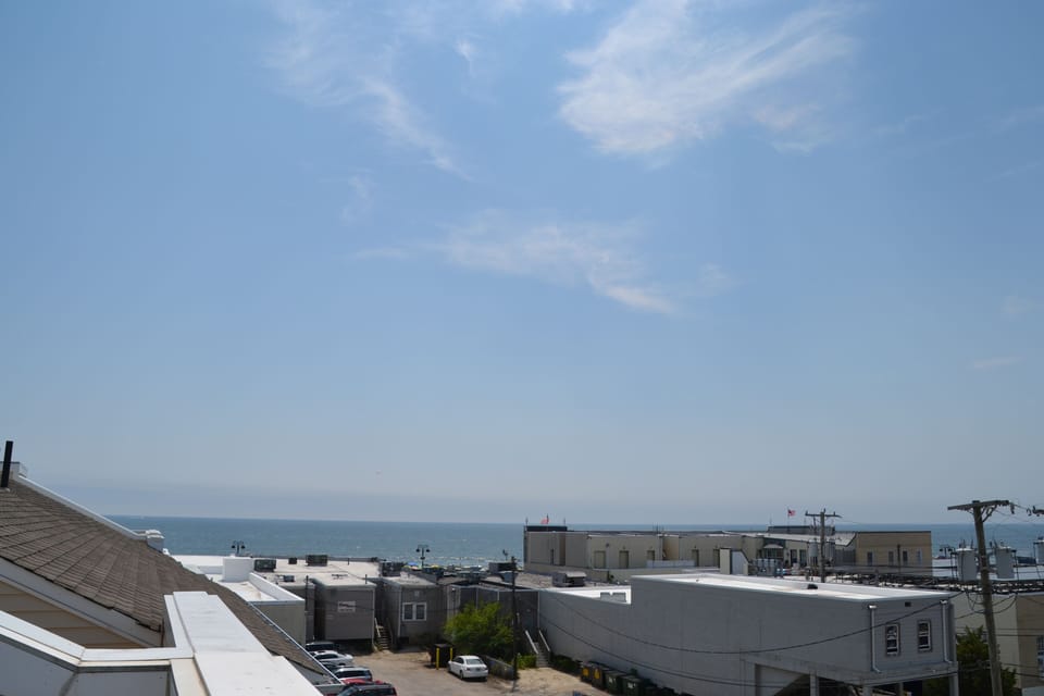 Roof top deck view.