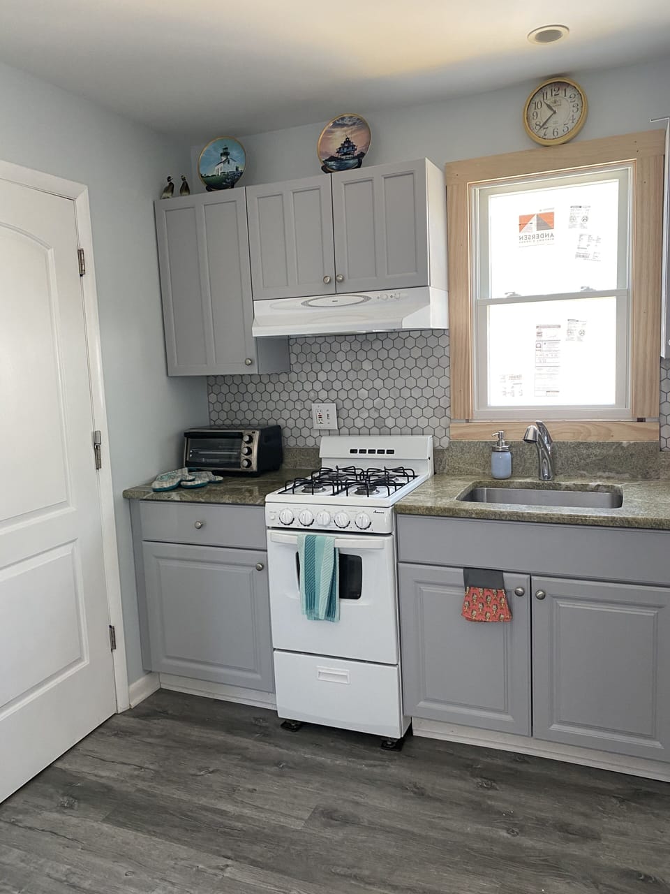 Updated kitchen dishwasher not shown 