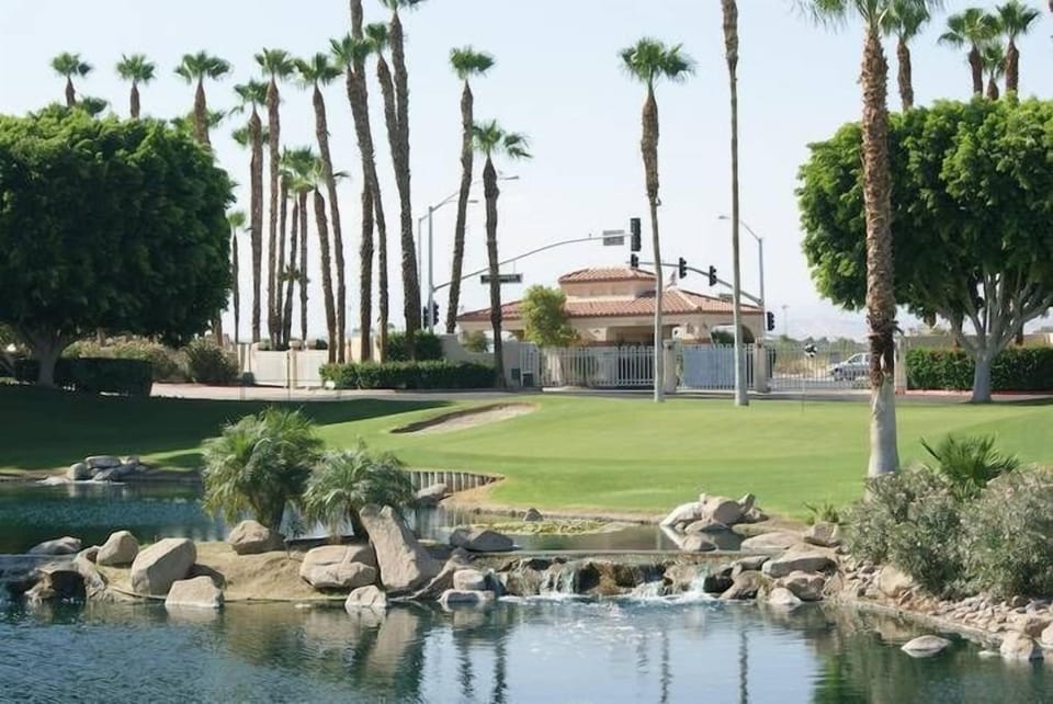 Gated Community. View of 9th hole on the golf course.