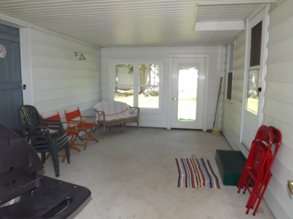 Enclosed Breezeway (looking south)