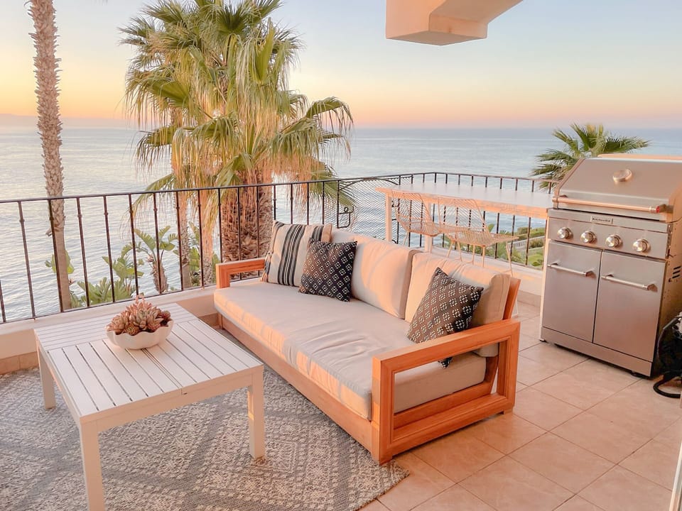 Balcony with BBQ