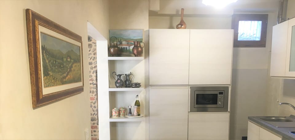 Microwave included in the newly remodeled kitchen 