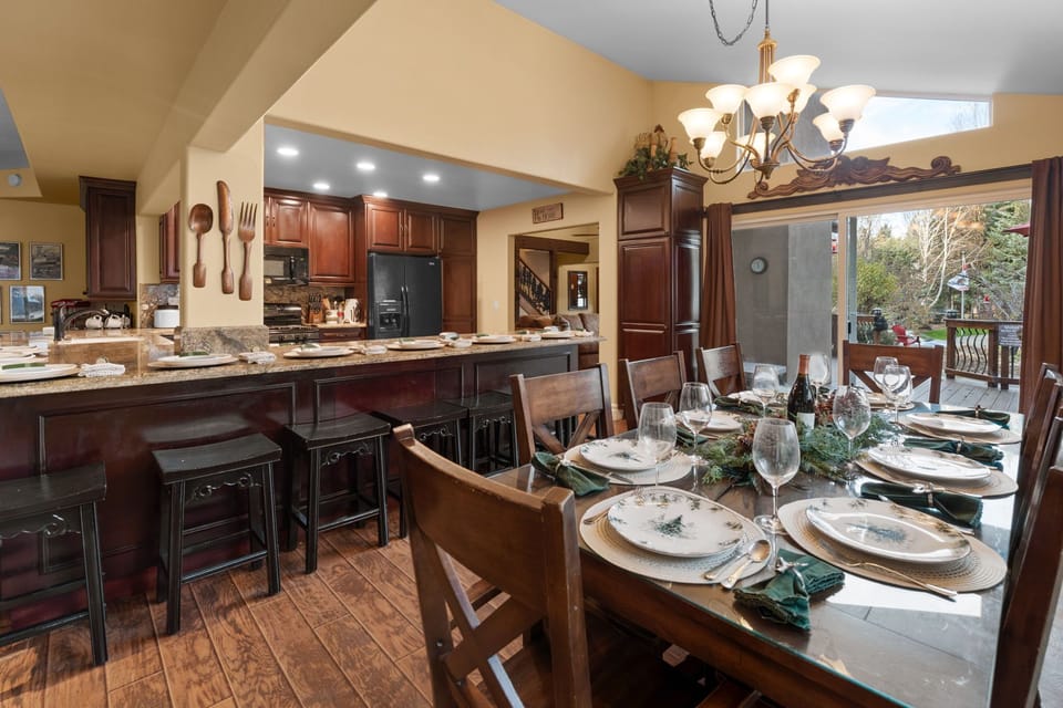 Dining Table is Also a Great Place to Gather and Play Family Games. 