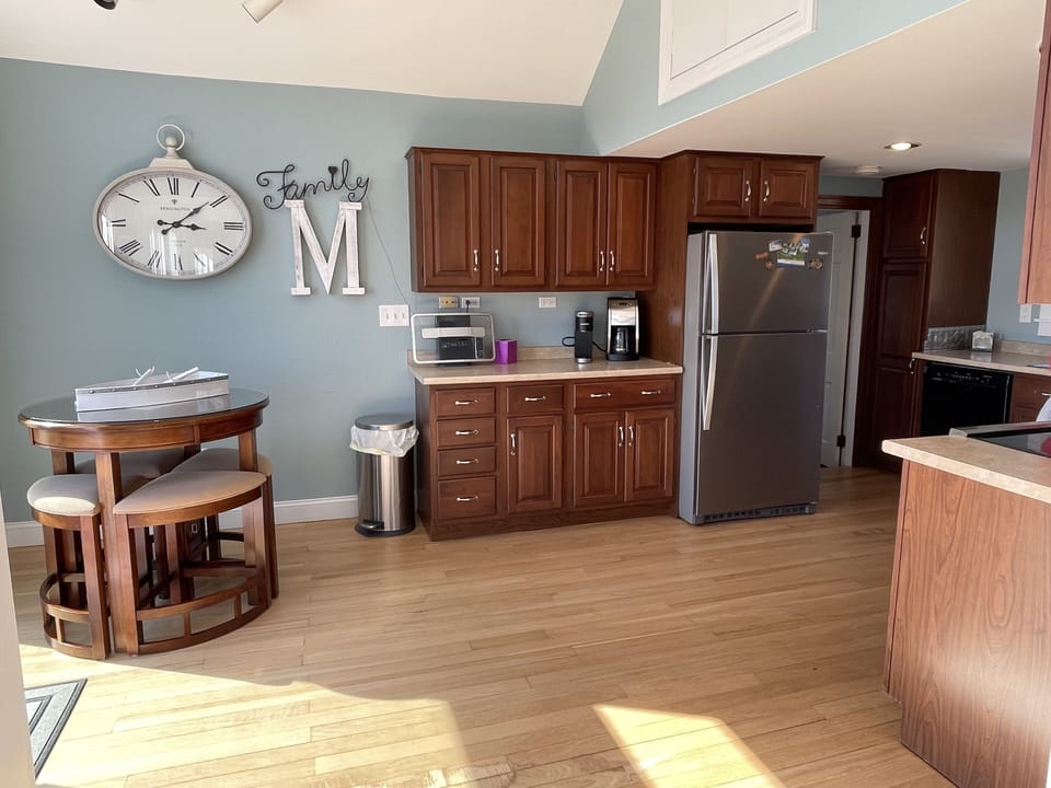 view of kitchen from foyer
