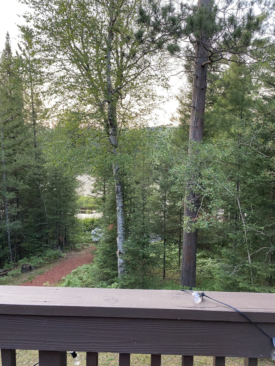 View of the river from deck 