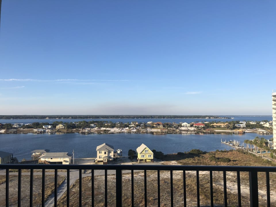 View from patio