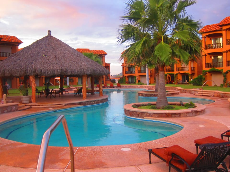 Resort pool.  Great for parties, weddings, celebrations