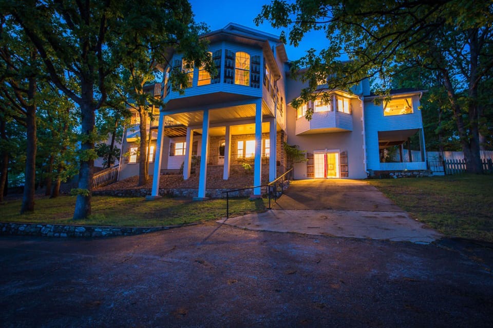 View of home from lake.