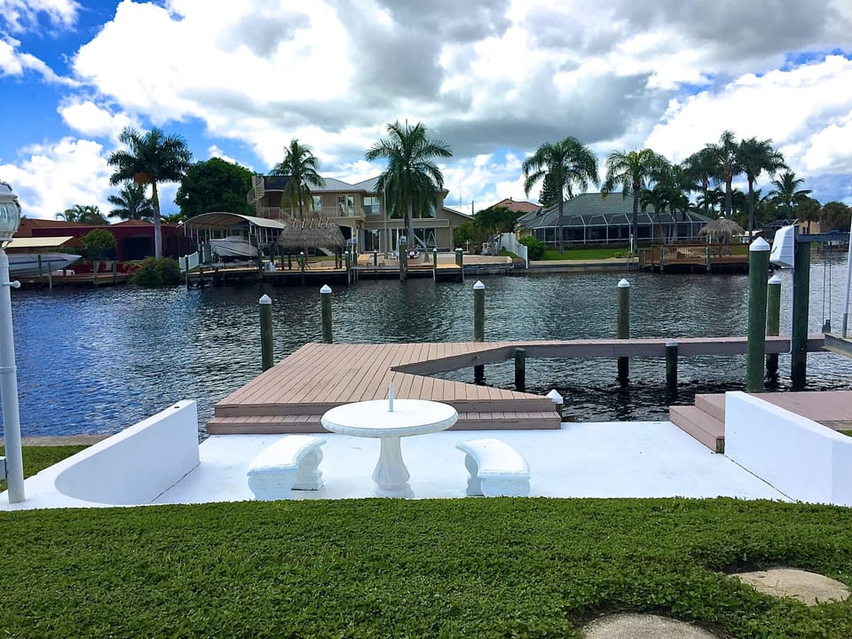 Relax and fish on the dock!