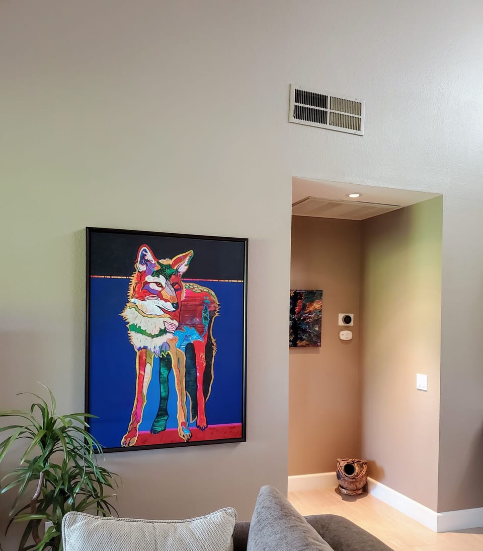 Our Coyote watches over you!