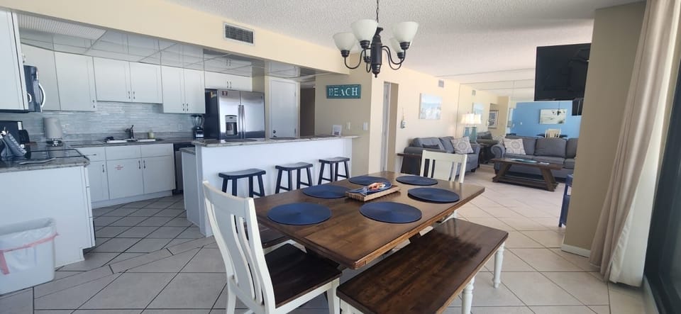Kitchen and dining room