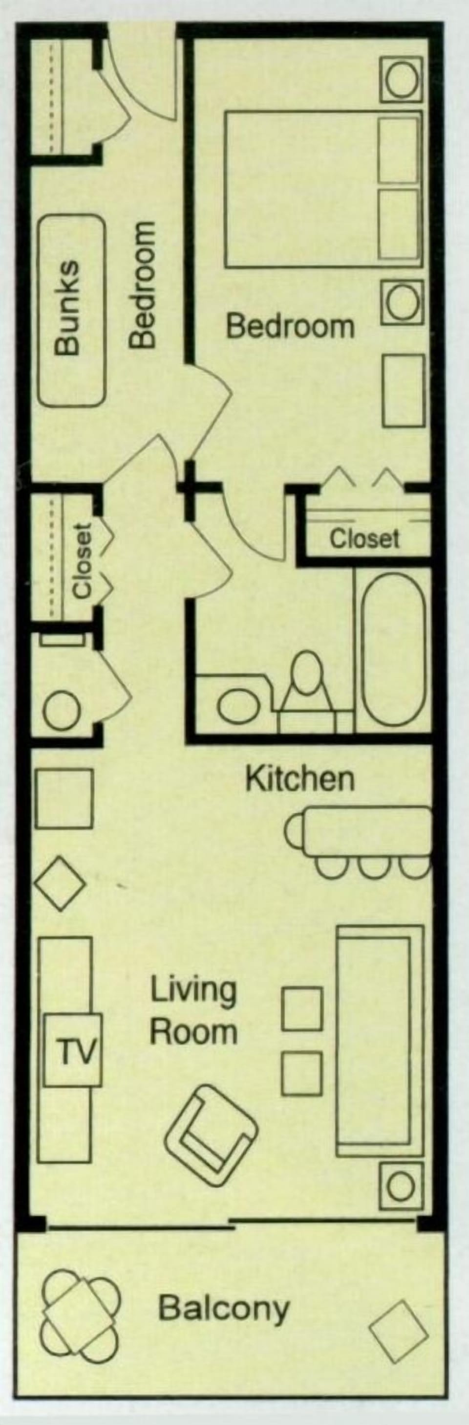 Blueprint of Sea Cabin