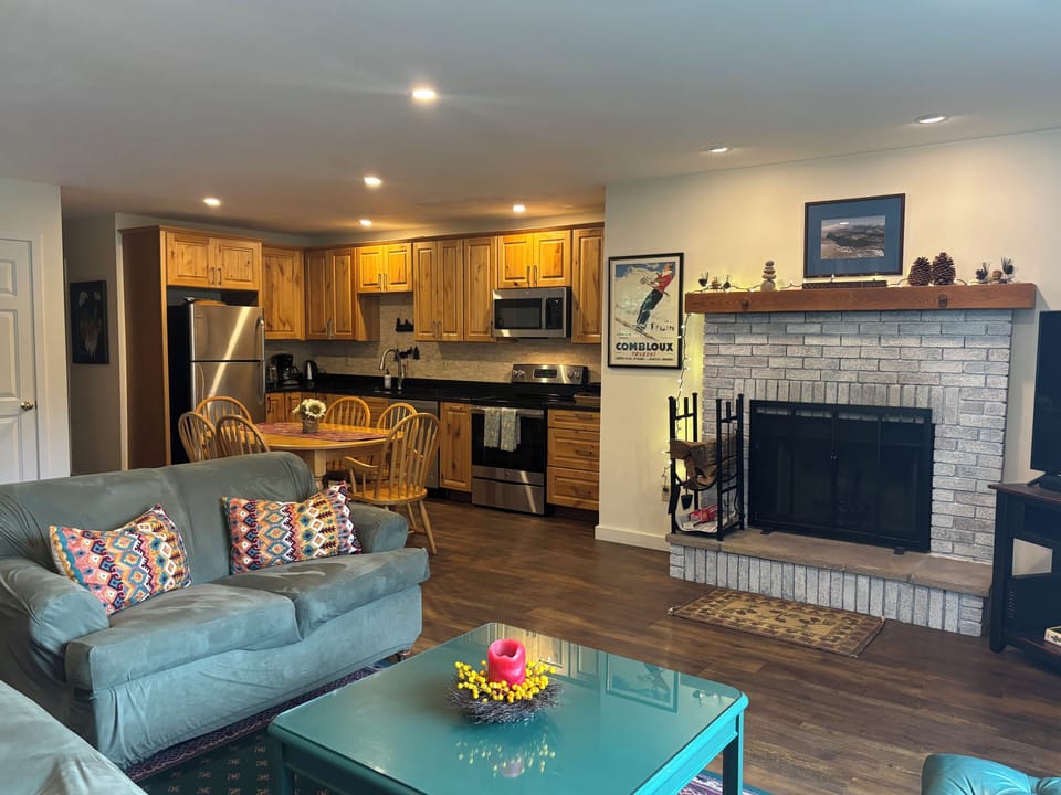 Open layout living space