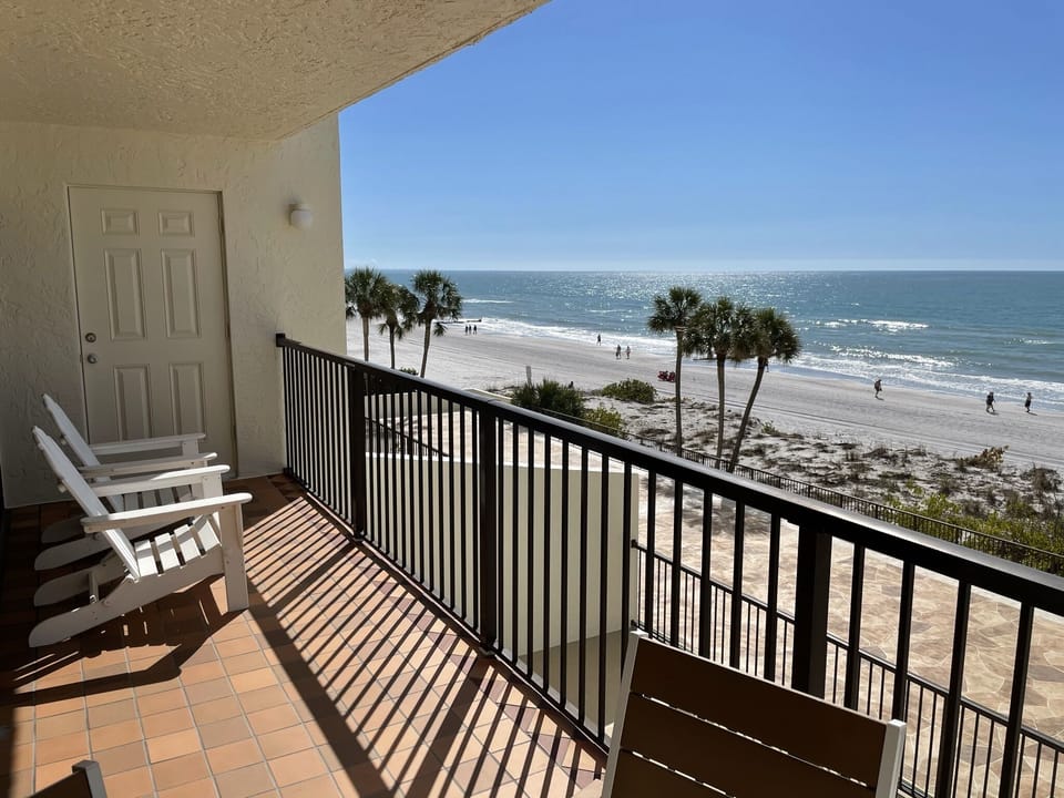 Looking south from the balcony