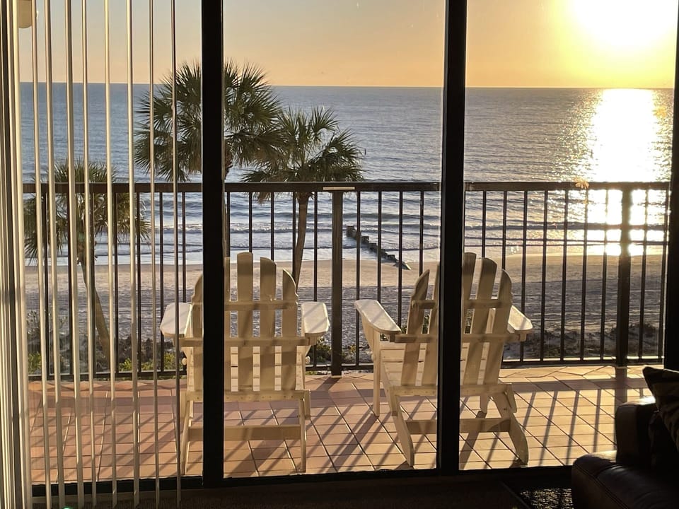 Recent sunset from the living room