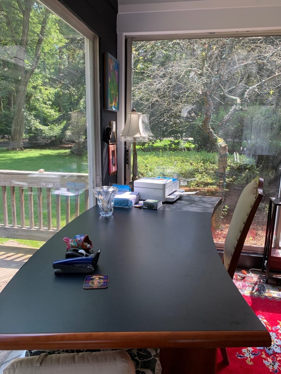 Work space (there is also a desk in one of the guest rooms