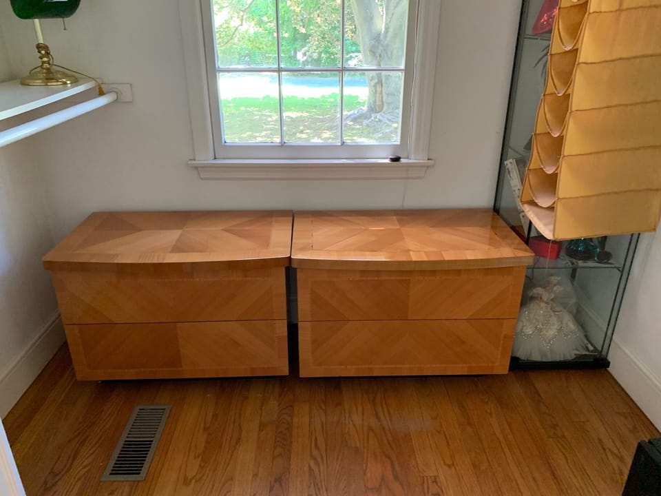 Walk in closet primary king bedroom suite