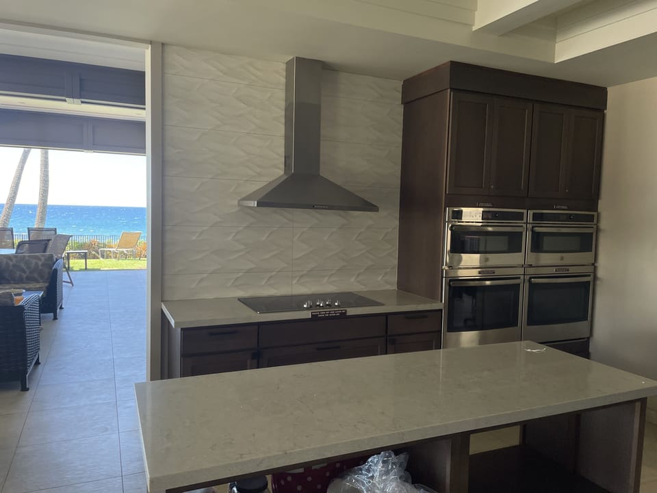Grill or cook for a group at our oceanfront pavilion communal kitchen