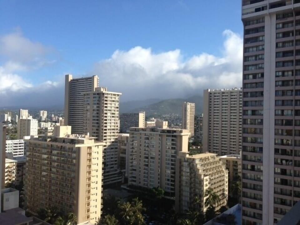 Mountain view from lanai.