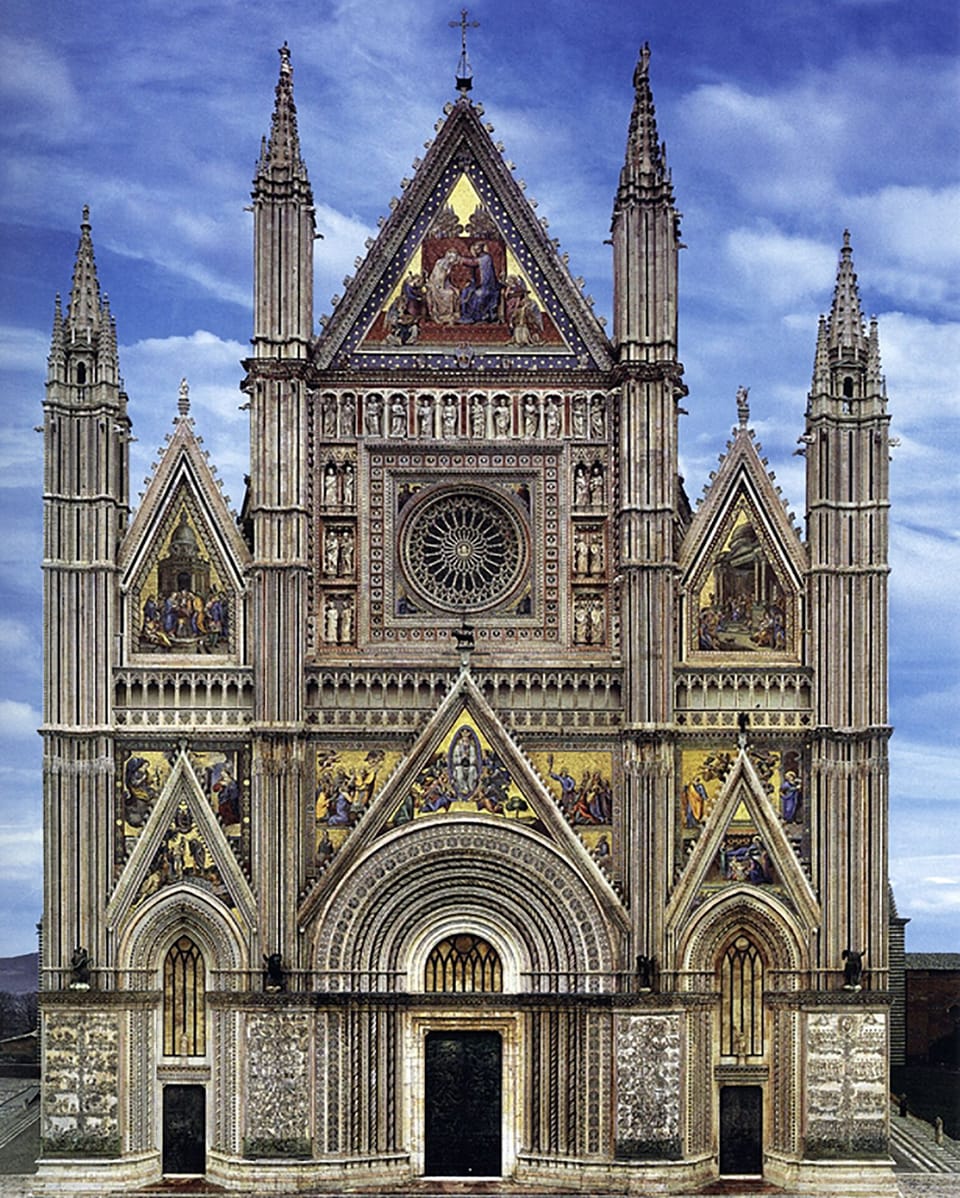 The Orvieto Cathedral: a 13th century Gothic masterpiece!
