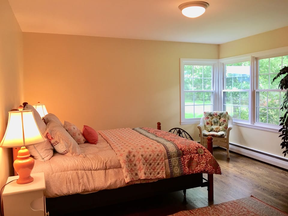 1st floor yellow bedroom
