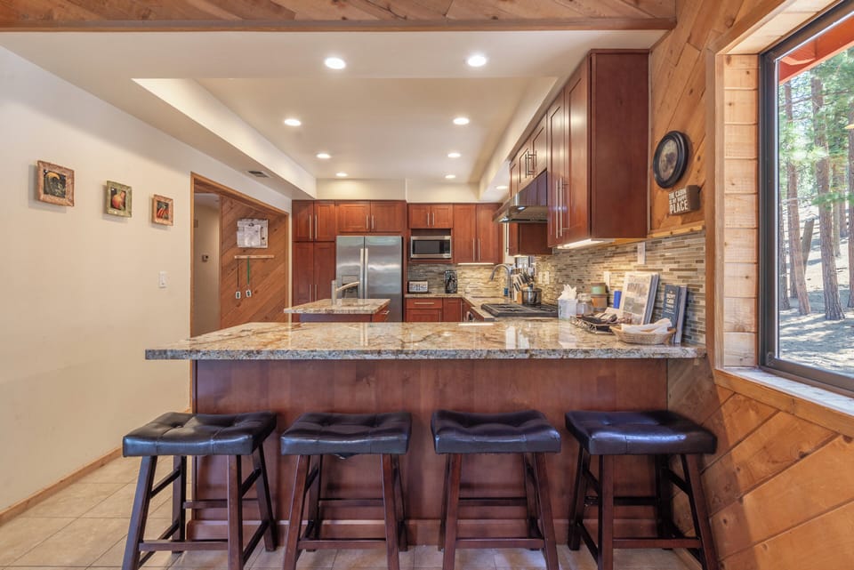 Kitchen Bar with Stools
