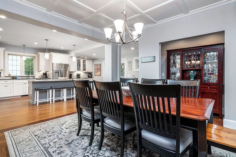 Dining open to Kitchen