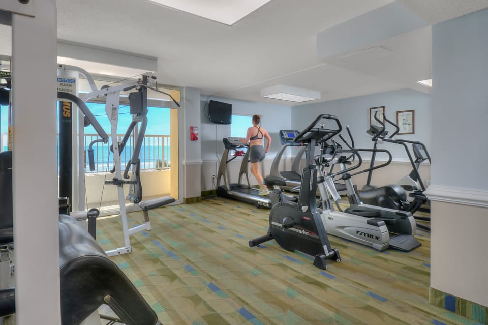 Don't leave your work out behind, stay in shape on vacation too.