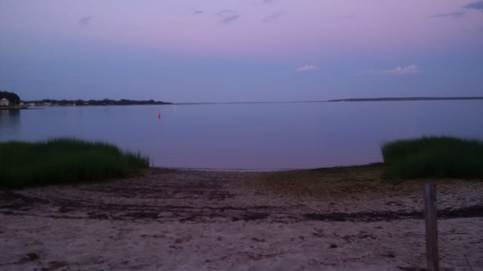 View from community beach