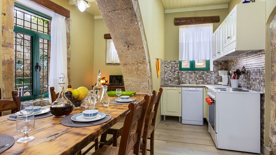 Fully equipped functional kitchen