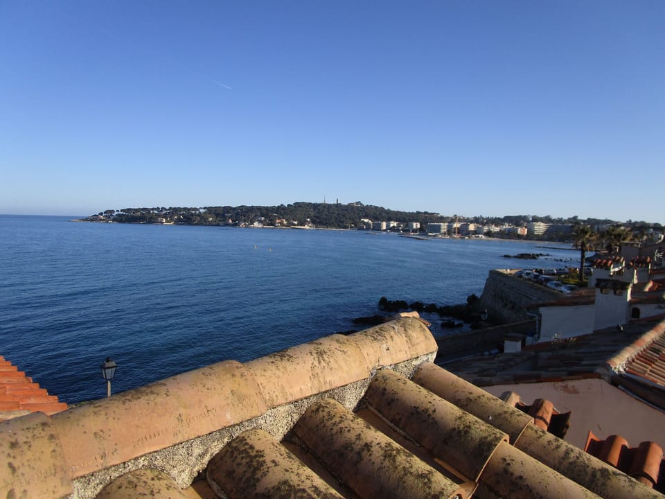Roof terrace sea view