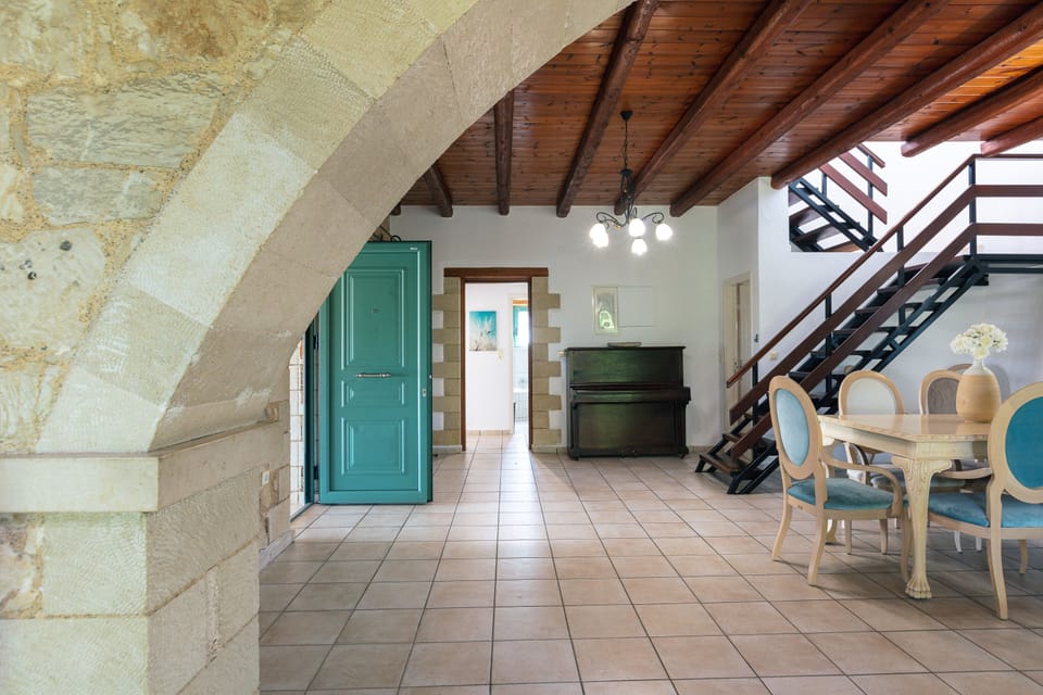 Entrance of the villa