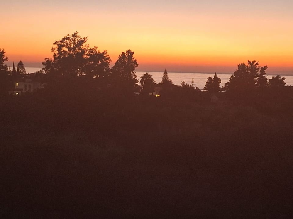 Balcony Sunset Sea View 