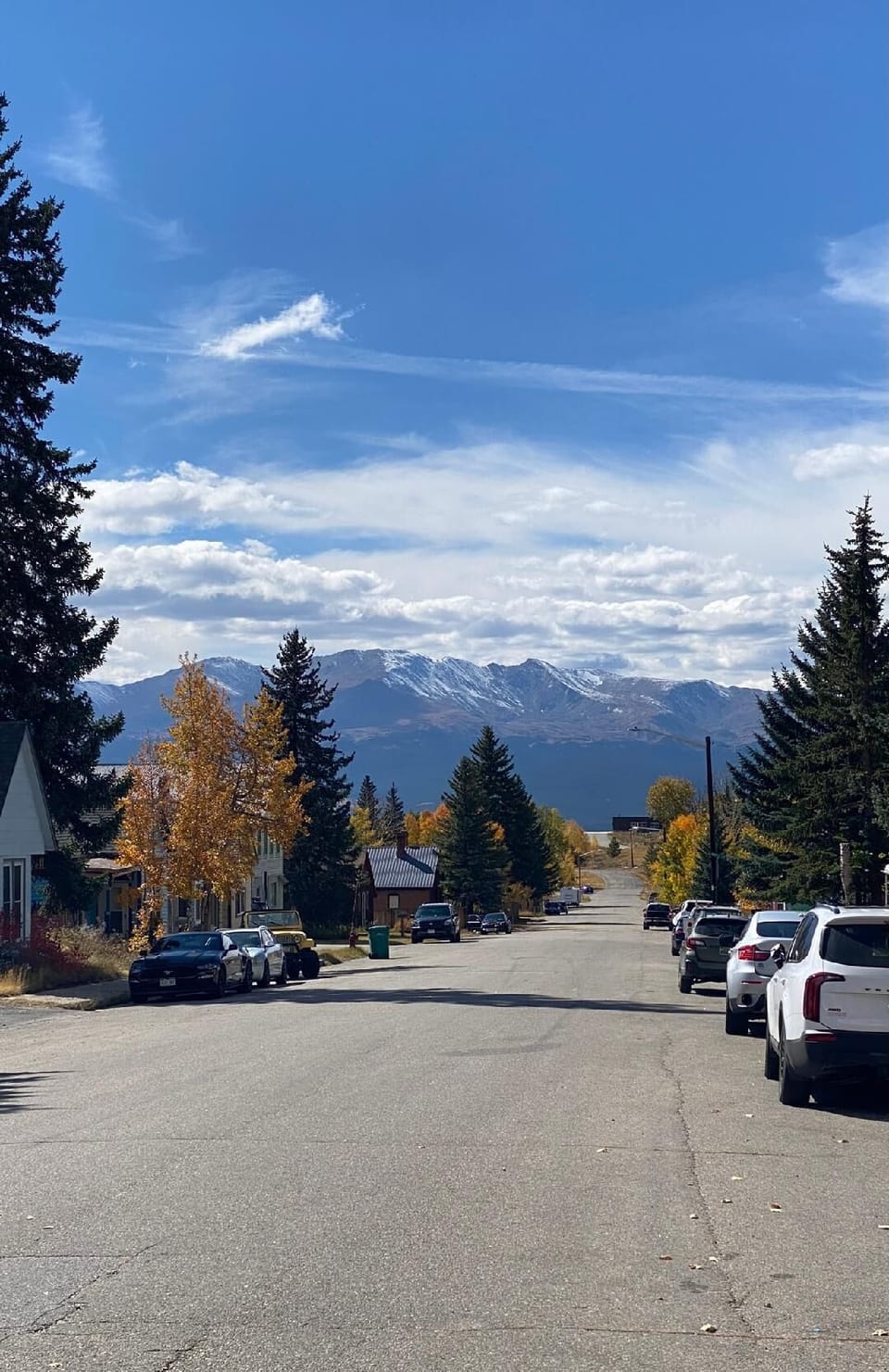 Beautiful view from our quiet street