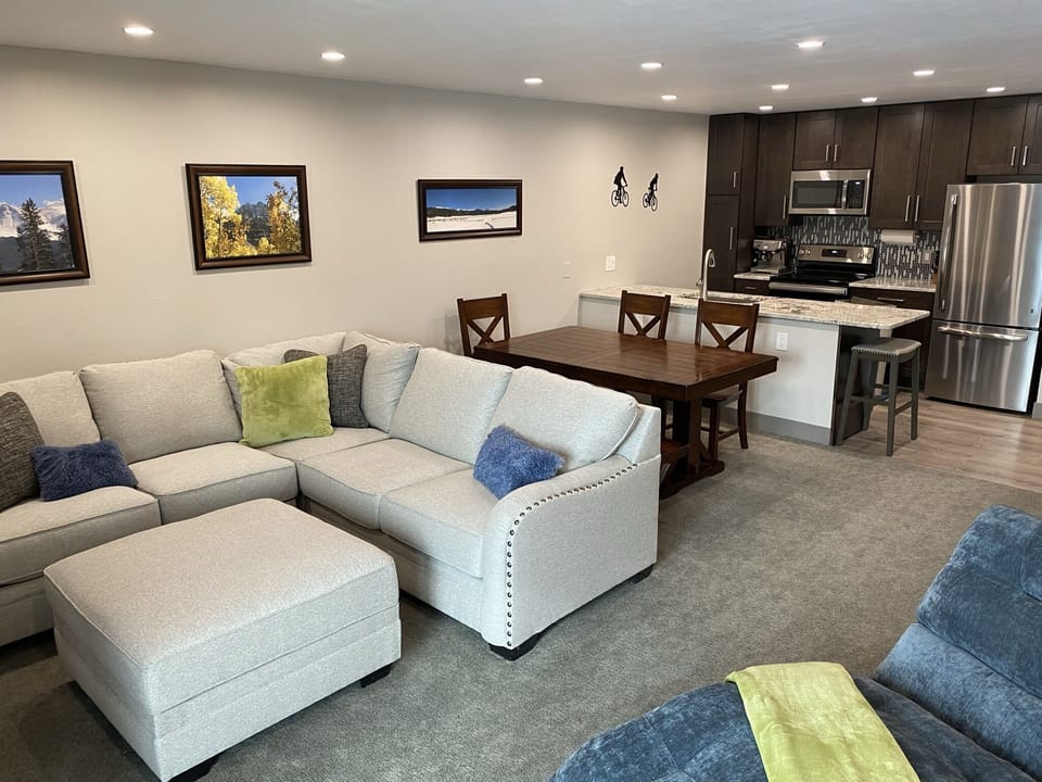 Spacious and comfortable family room