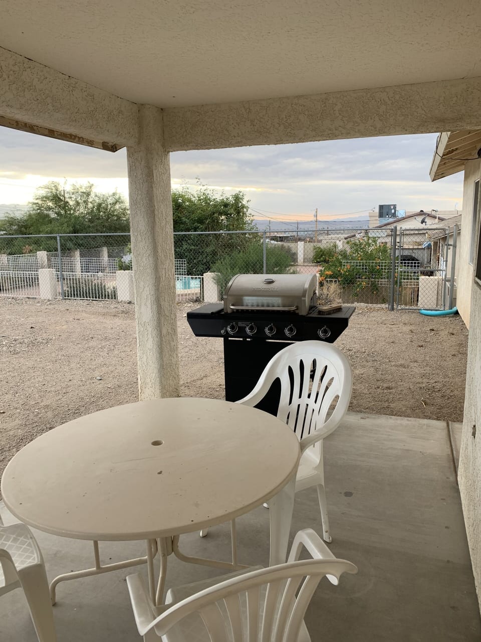 Large Backyard with BBQ