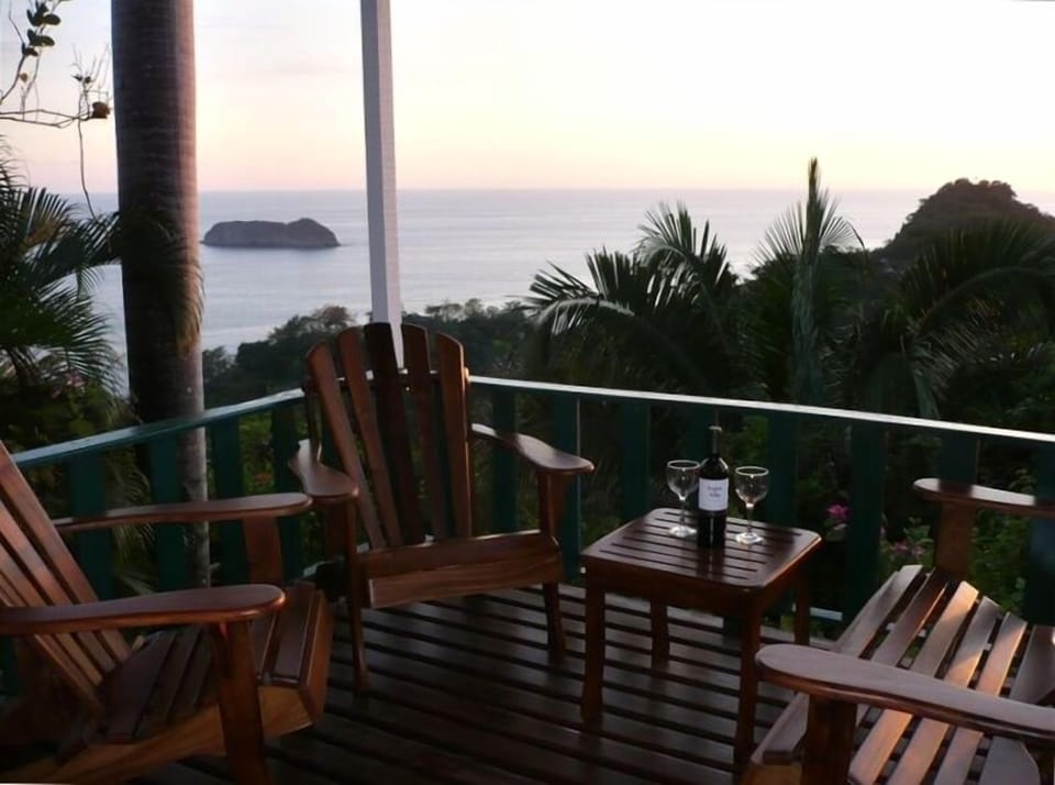 Deck off of Living Room around Sunset