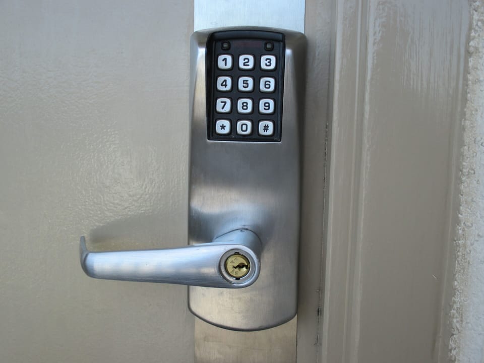 Keyless entry for your convenience and safety.
