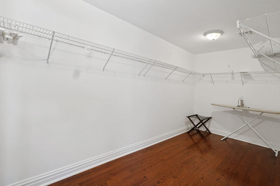 Master Bedroom Walk-In Closet