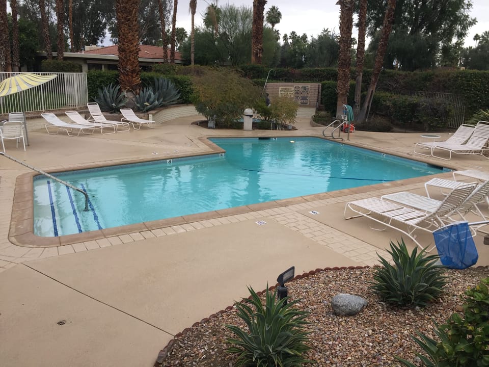 Pool and Spa in front of Unit